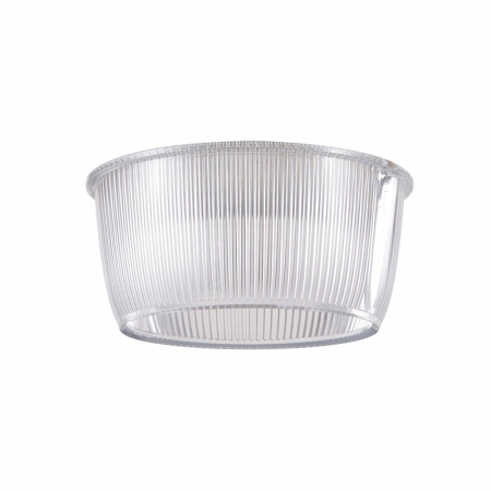 Lentille en plastique pour accessoires d'éclairage de voiture