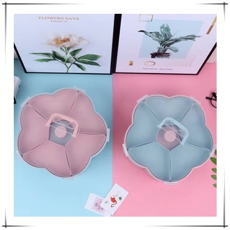 Moule d'injection plastique pour boîte à bonbons rotative en treillis domestique