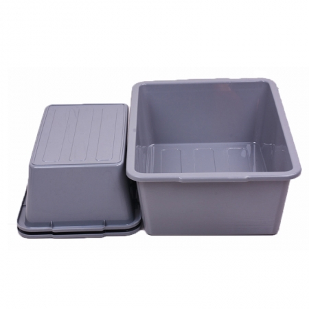 Fabrication de moules par injection de plateaux en plastique solides de petite taille pour contrôle de sécurité aéroportuaire