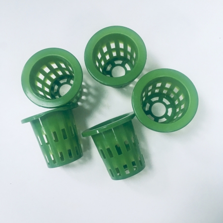 Pièces d'injection plastique pour pots en filet PLA