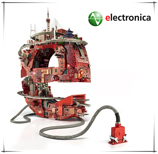 Le salon international Electronica se tient à Munich, en Allemagne